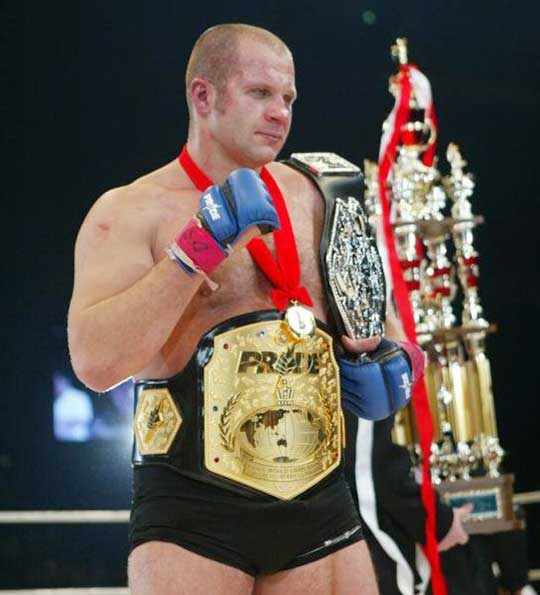 Fedor Emelianenko wins gold medal in MMA