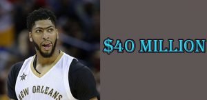 Anthony Davis's Net Worth is $40 Million