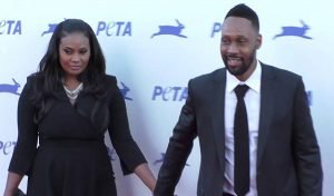 RZA with his Wife Talani Rabb