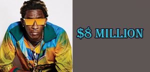 Young Thug Net Worth is $8 Million