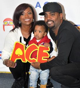 Kandi Burruss With Her Husband Todd Tucker and Kid