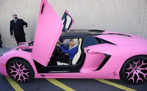 Nicki Minaj on her Car