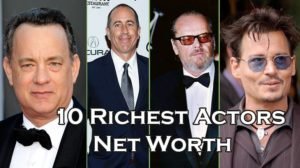 Tom Hanks, Jack Nicholson, Jerry Seinfeld,Johnny Depp,