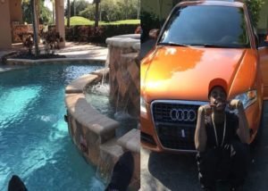 Kodack Black's house and his car