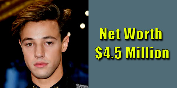 Image of Internet Celebrity, Cameron Dallas net worth is $4.5 million