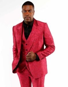 Image of Stand-up comedian, Chris Tucker height is 6 feet 1 inch