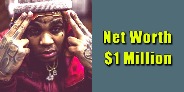 Image of Rapper, Kevin Gates net worth is $1 million