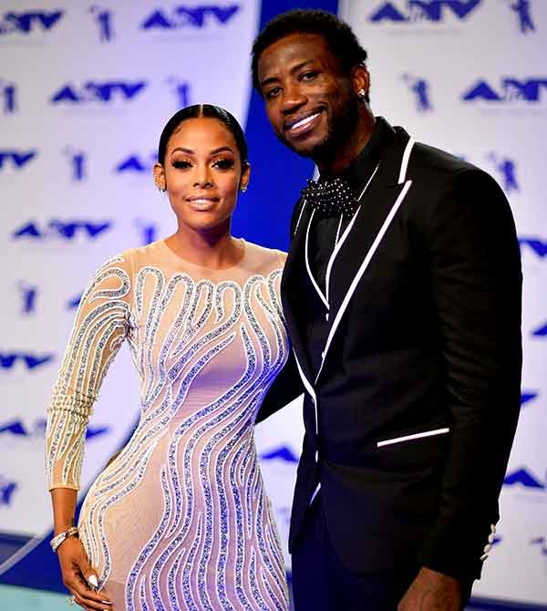 Image of Keyshia Ka'oir with her husband Gucci Mane