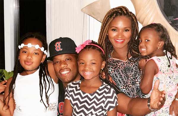 Image of Michael Bivin with his wife Teasha Bivins and their kids