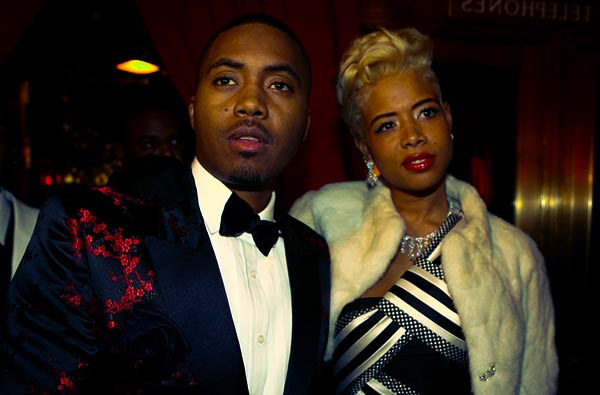 Image of Nas with his ex-wife Kelis