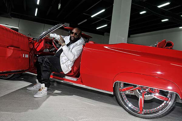 rick ross hustlin bmw