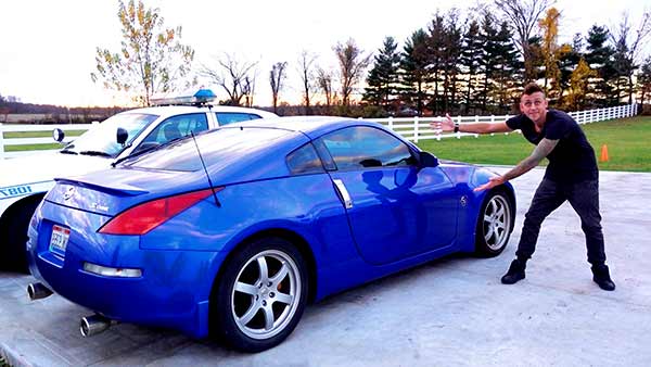 Image of Youtuber, Roman Atwood car