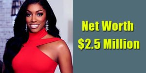 Image of TV Personality, Porsha Williams net worth is $2.5 million