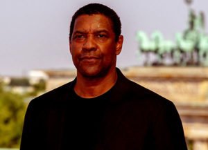 Image of Denzel Washington from movie, The Equalizer