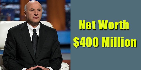 Image of Businessman, Kevin O'Leary net worth is $400 million