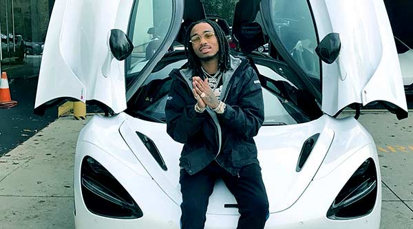 Image of Quavo Mercedes McLaren 720 car