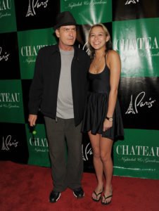 Charlie Sheen at a show premiere