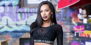 Erica Mena on stage