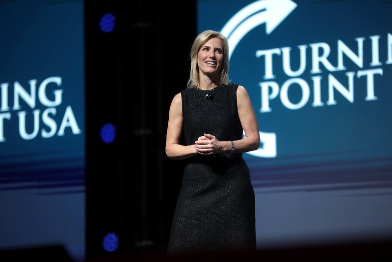 Laura Ingraham at a rally