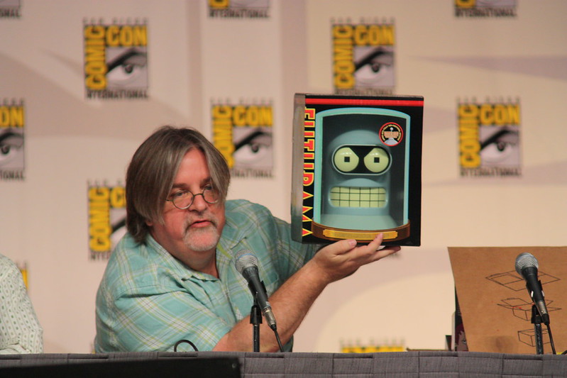 Matt Groening at Comicon