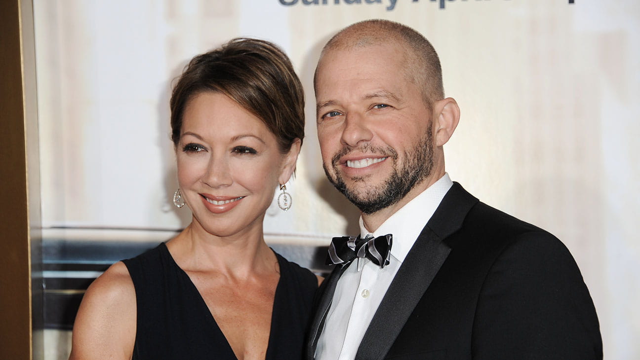 Jon Cryer and Lisa at a premiere