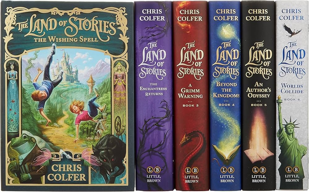 Chris Colfer The Land of Stories (Book Sales)