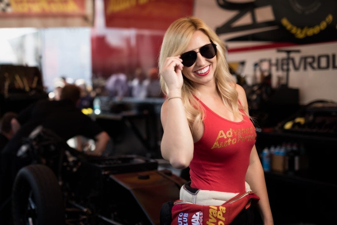 Courtney Force-Rahal Endorsement Deals (e.g., Advance Auto Parts)
