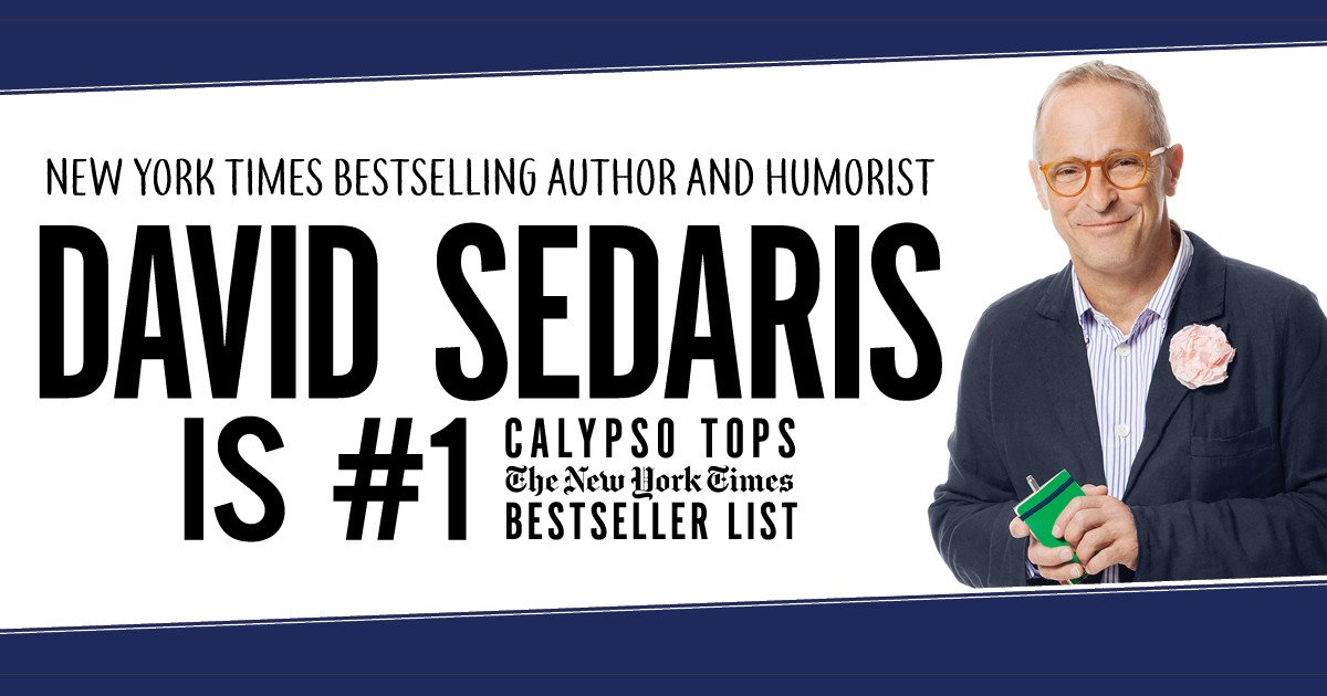 David Sedaris Live Performance Tours