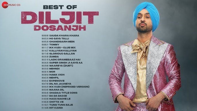 Diljit Dosanjh Music & Global Concert Tours
