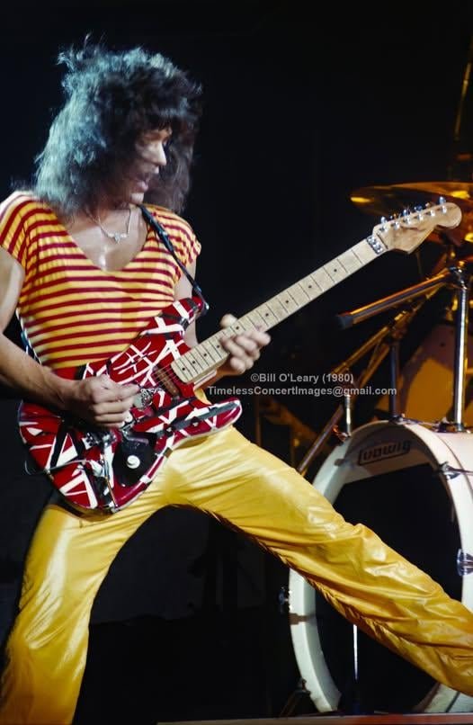 Eddie Van Halen Van Halen World Tours