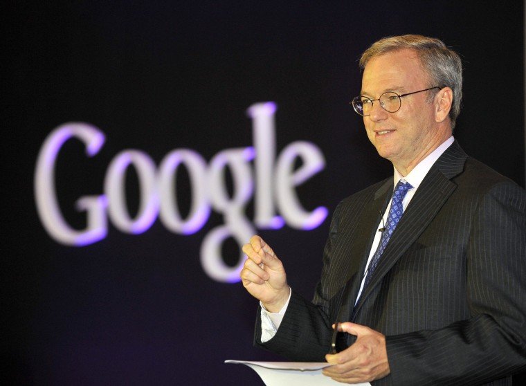Eric Schmidt Executive Compensation (Google)
